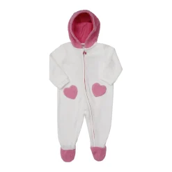 Mawi – tutina ciniglia c/cappuccio insert teddy oeko-tex