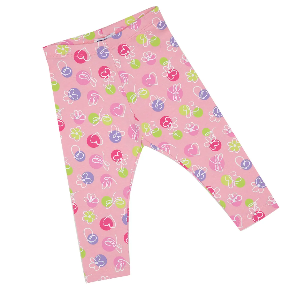 Mawi legging gamba lunga stampa farfalle