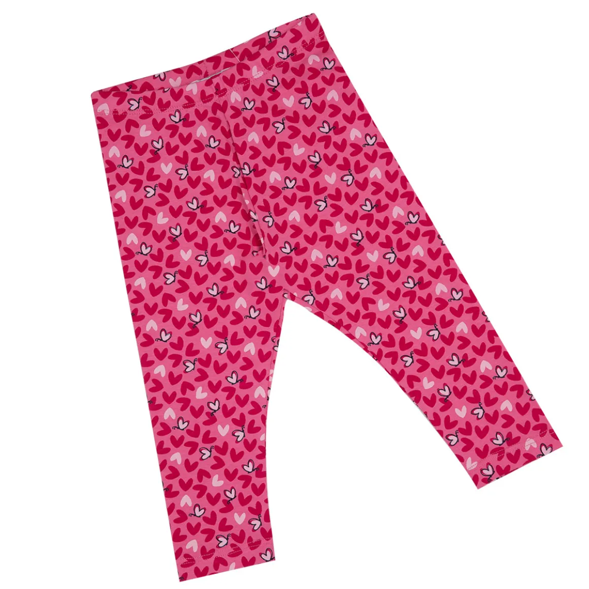 Mawi legging gamba lunga stampa farfalle