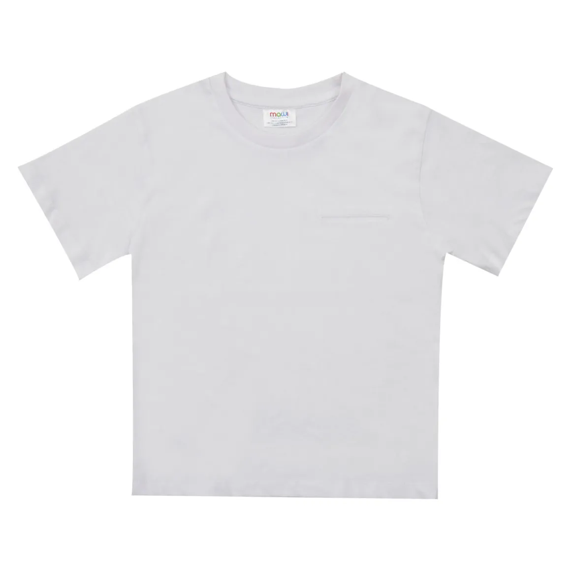 Mawi t-shirt jersey basica c/taschino