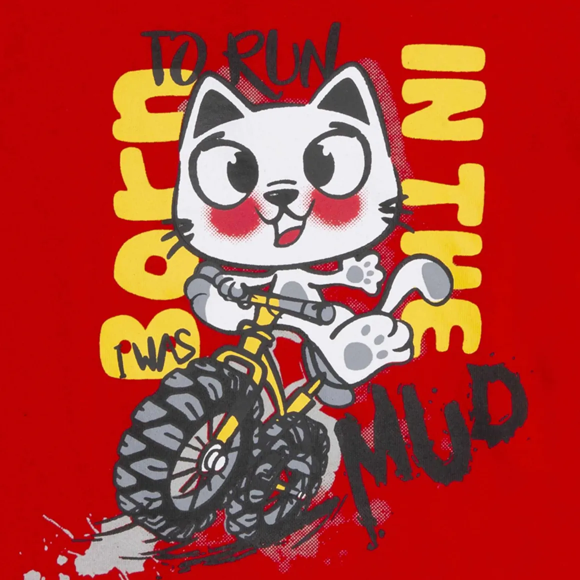 Mawi tshirt stampa bad boys