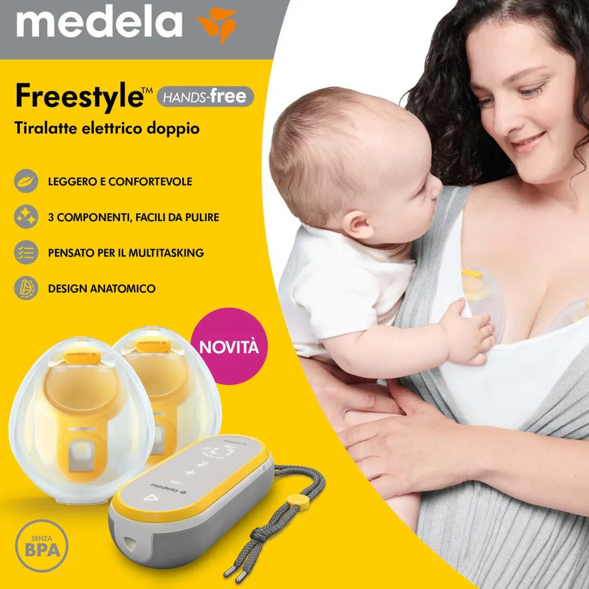 Medela- tiralatte freestyle hands-free