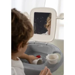 Mini lavandino space per bambini rosa monocolore – ok baby