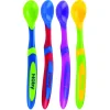 Nuby set 4 cucchiaini a manico lungo 6m+
