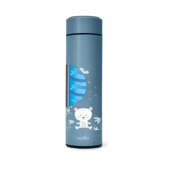 Nuvita borraccia termica 500ml con termometro led 4455 col. powder blue – nuvita