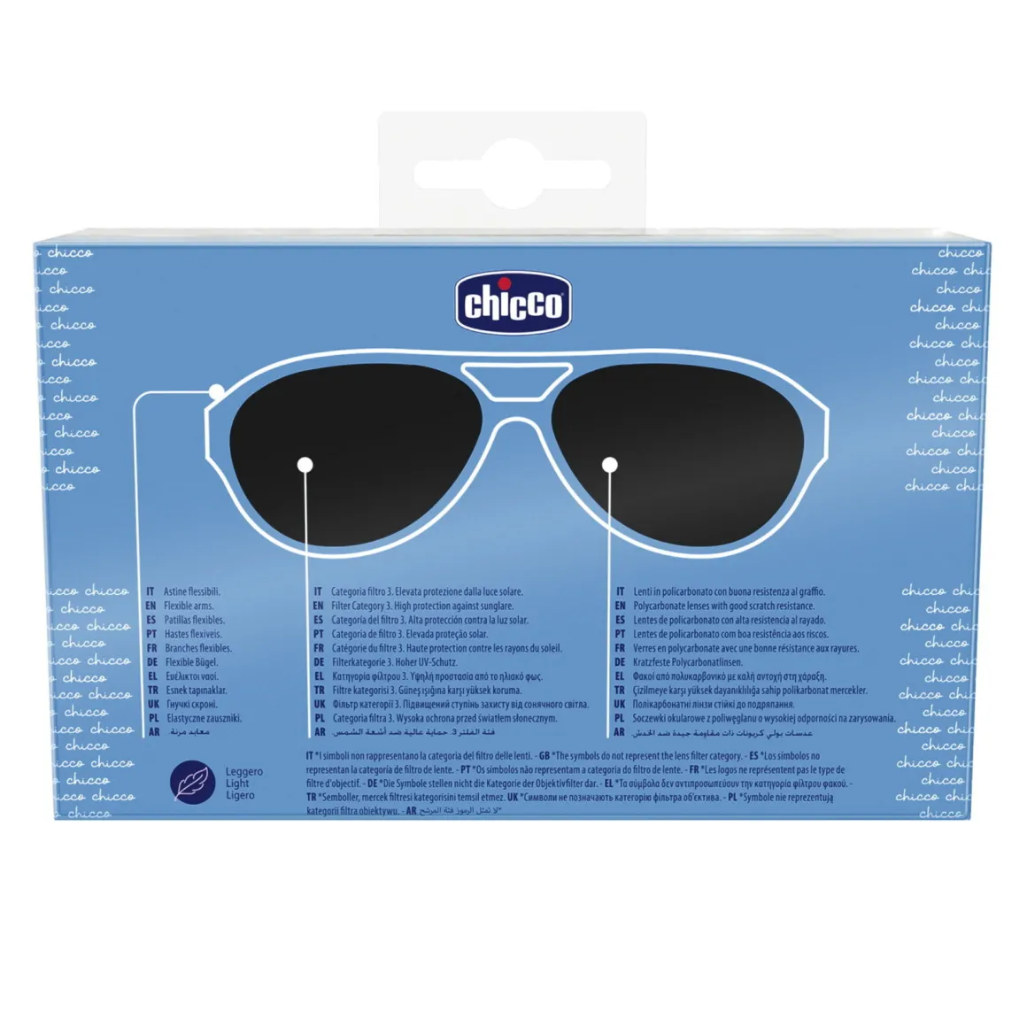Occhiale da sole 36m+ blu – chicco