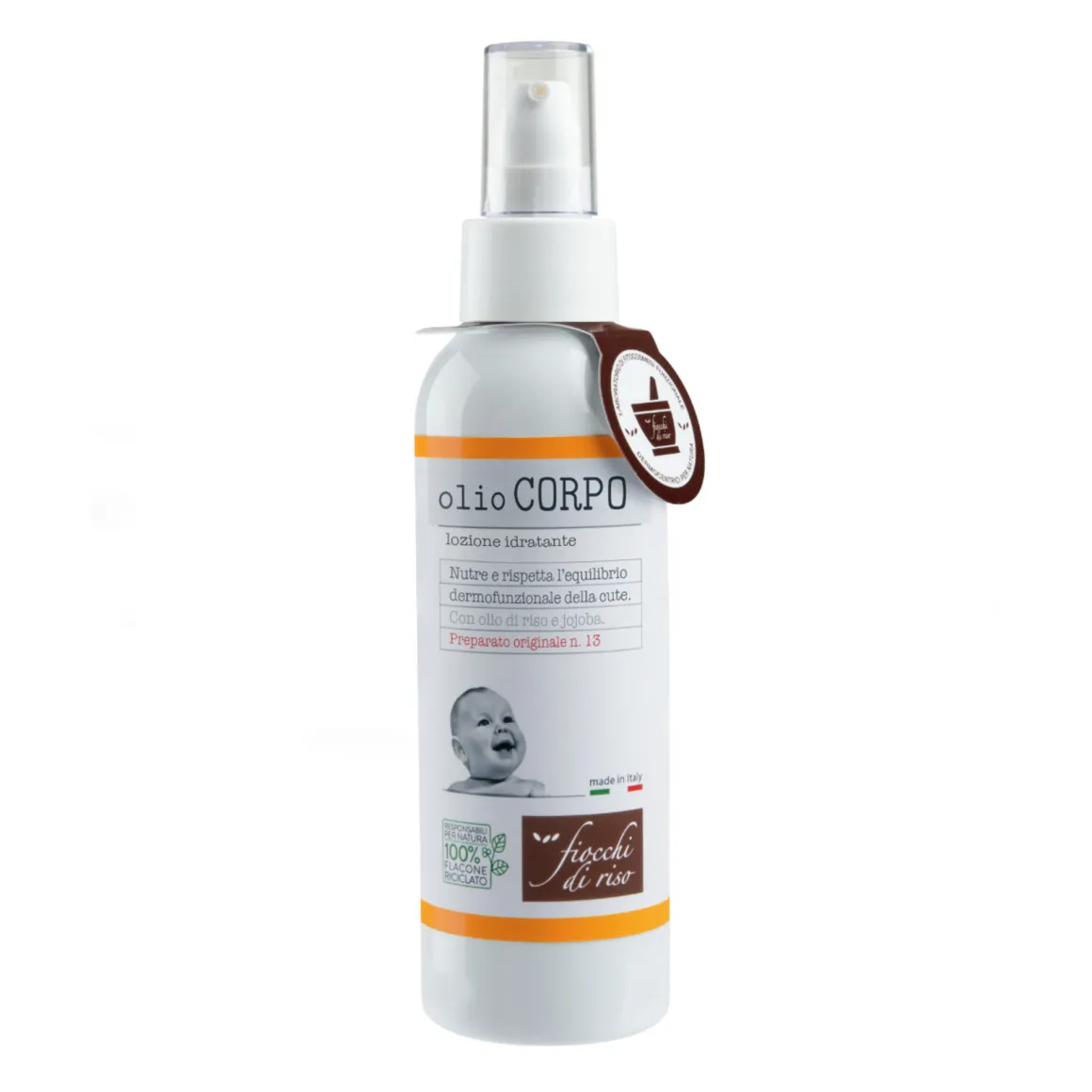 Olio corpo 140ml – fiocchi di riso