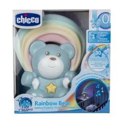 Orsetto arcobaleno azzurro – abbracci di gioia