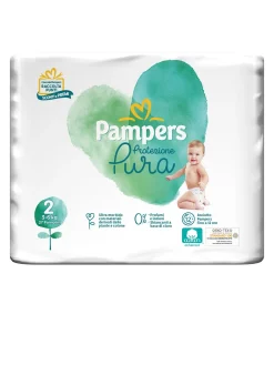 Pampers naturello 0% profumo taglia 2 (3-6 kg) – 27 pz