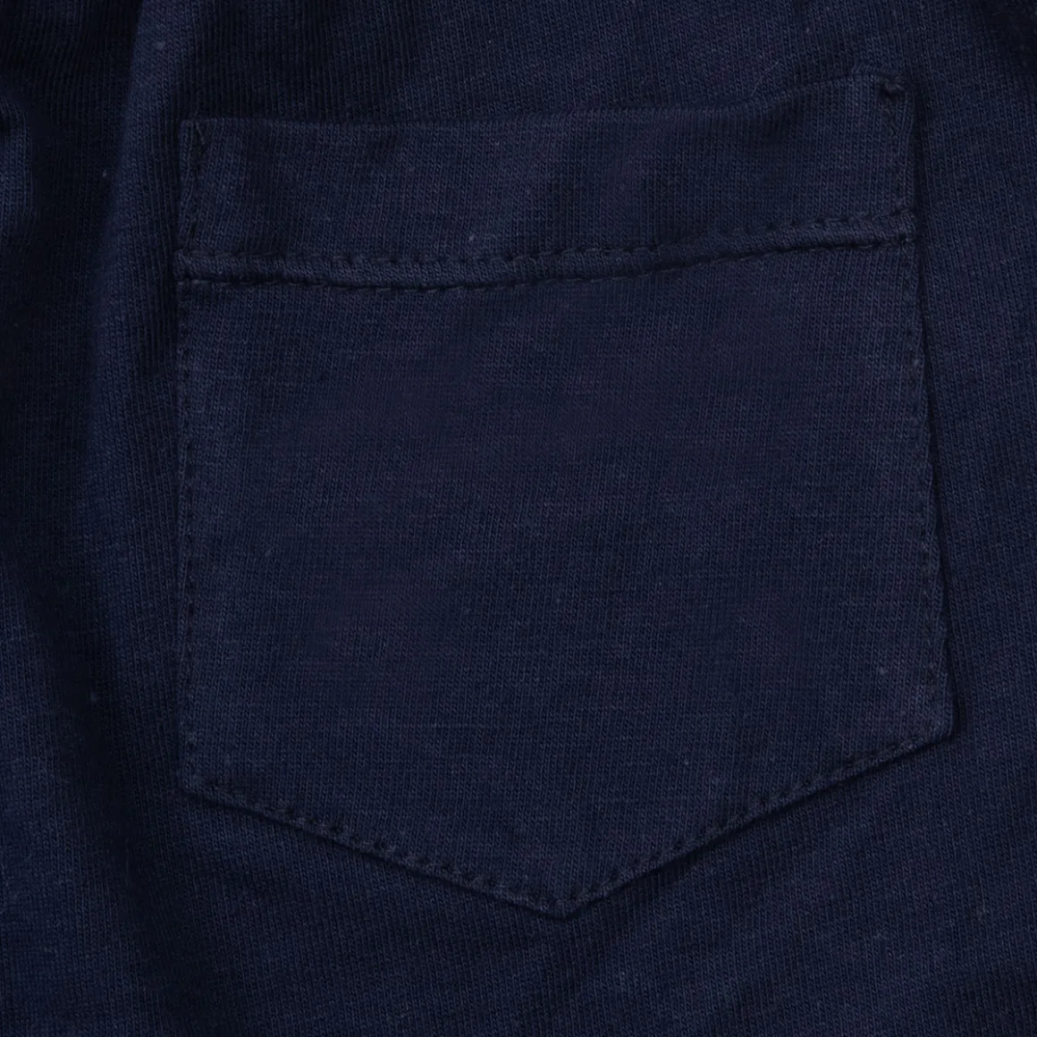 Pantaloncino jersey bimbo blu stampato