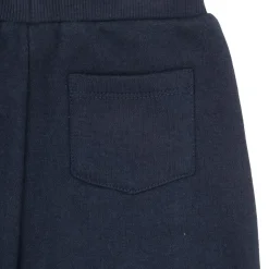 Pantalone felpato bimbo blue con stampa