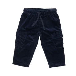 Pantalone velluto bimbo blue