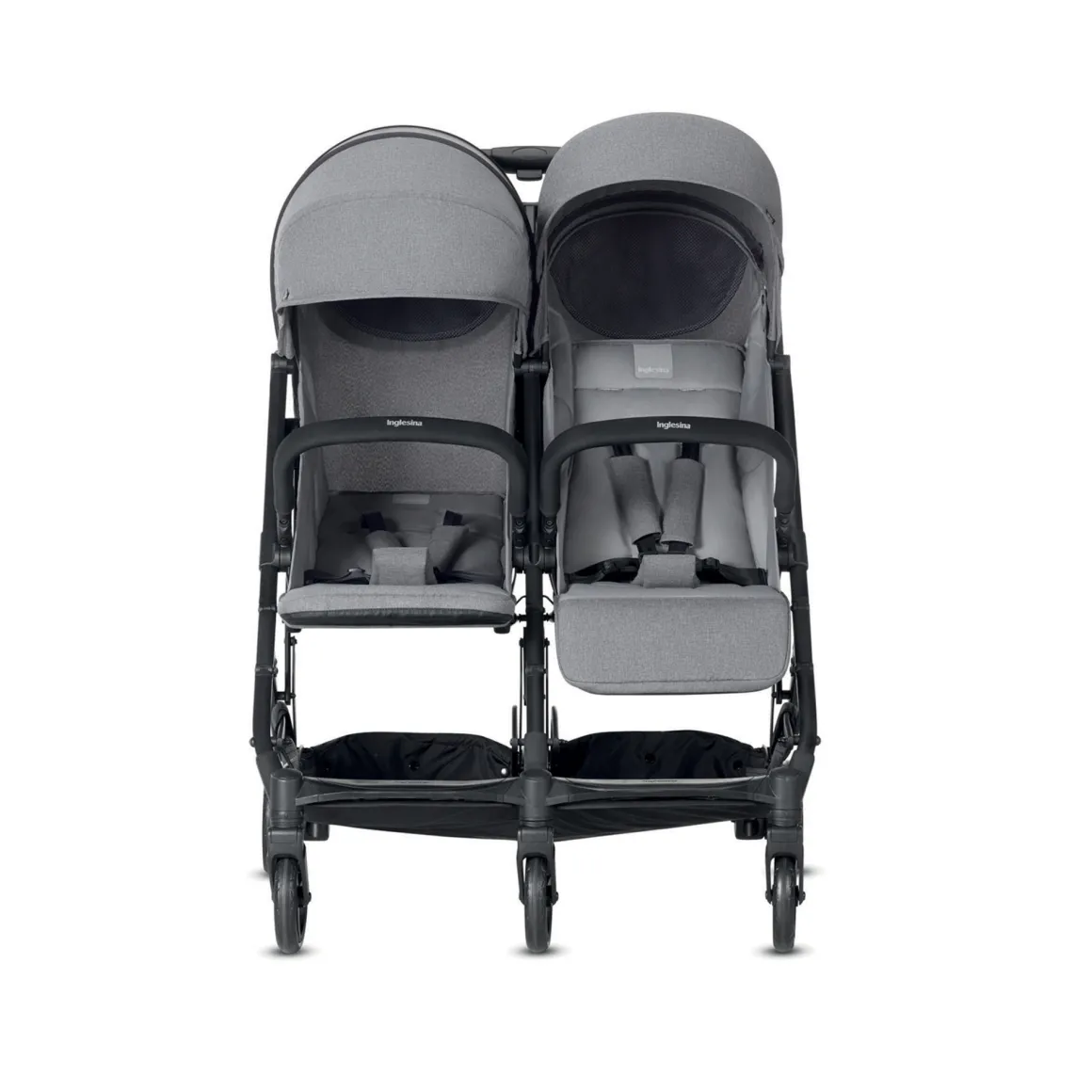 Passeggino gemellare twin sketch navy – inglesina