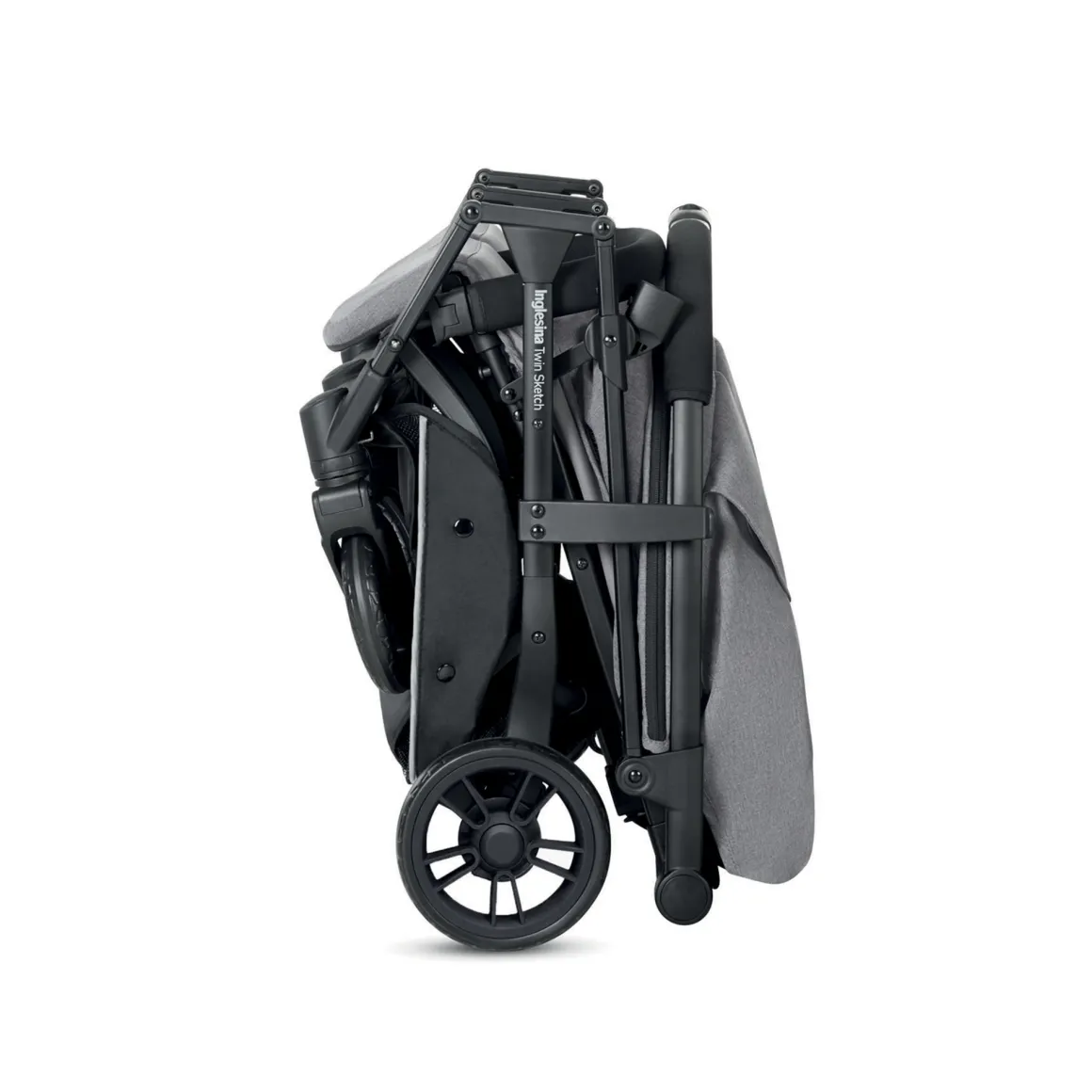 Passeggino gemellare twin sketch navy – inglesina