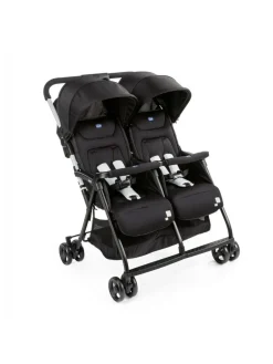Passeggino ohlala’ twin black night