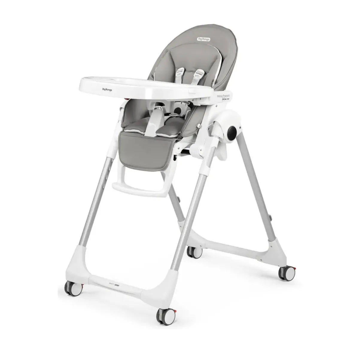 Peg perego seggiolone prima pappa follow me plus col. ice