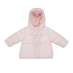 Piumino bimba rosa chiaro