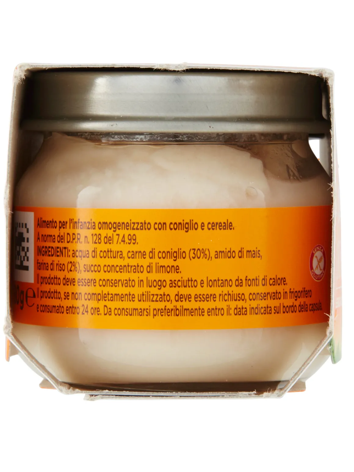 Plasmon – omogeneizzato coniglio – 2x80g