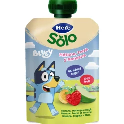 Pouch bluey mela banana fragola 100g – hero