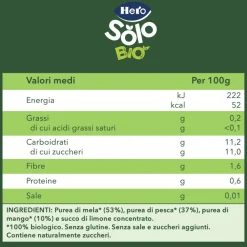 Pouch mela pesca mango 100 gr – hero solo