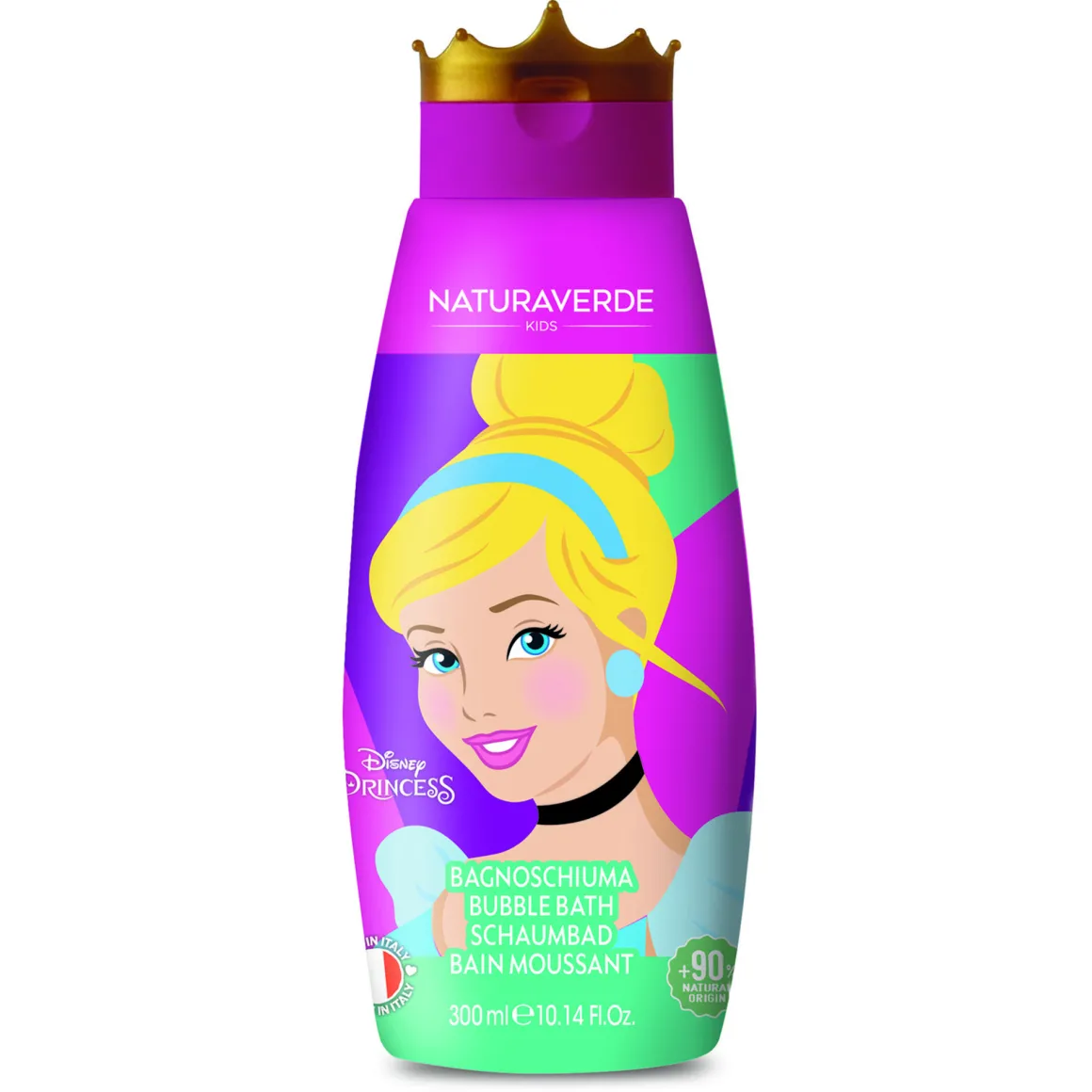 Princess cenerentola bagnoschiuma – naturaverde