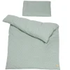 Rba-set 2 pcs copripiumino con federa frosty green