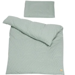 Rba-set 2 pcs copripiumino con federa frosty green