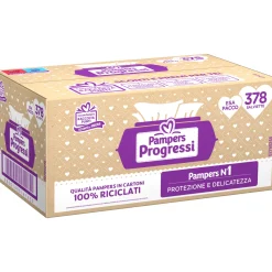 Salviette progressi – 378 salviette – pampers