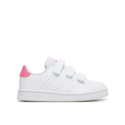 Scarpe bimbo bimba adidas advantage children con strappi bianco rosa – adidas