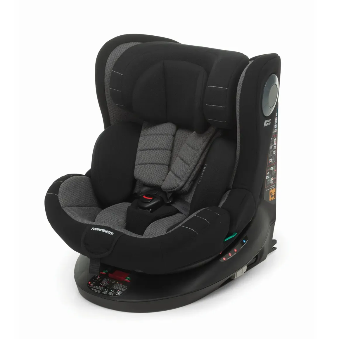 Seggiolino auto 360 quick i-size con base black 40-150 cm – foppapedretti