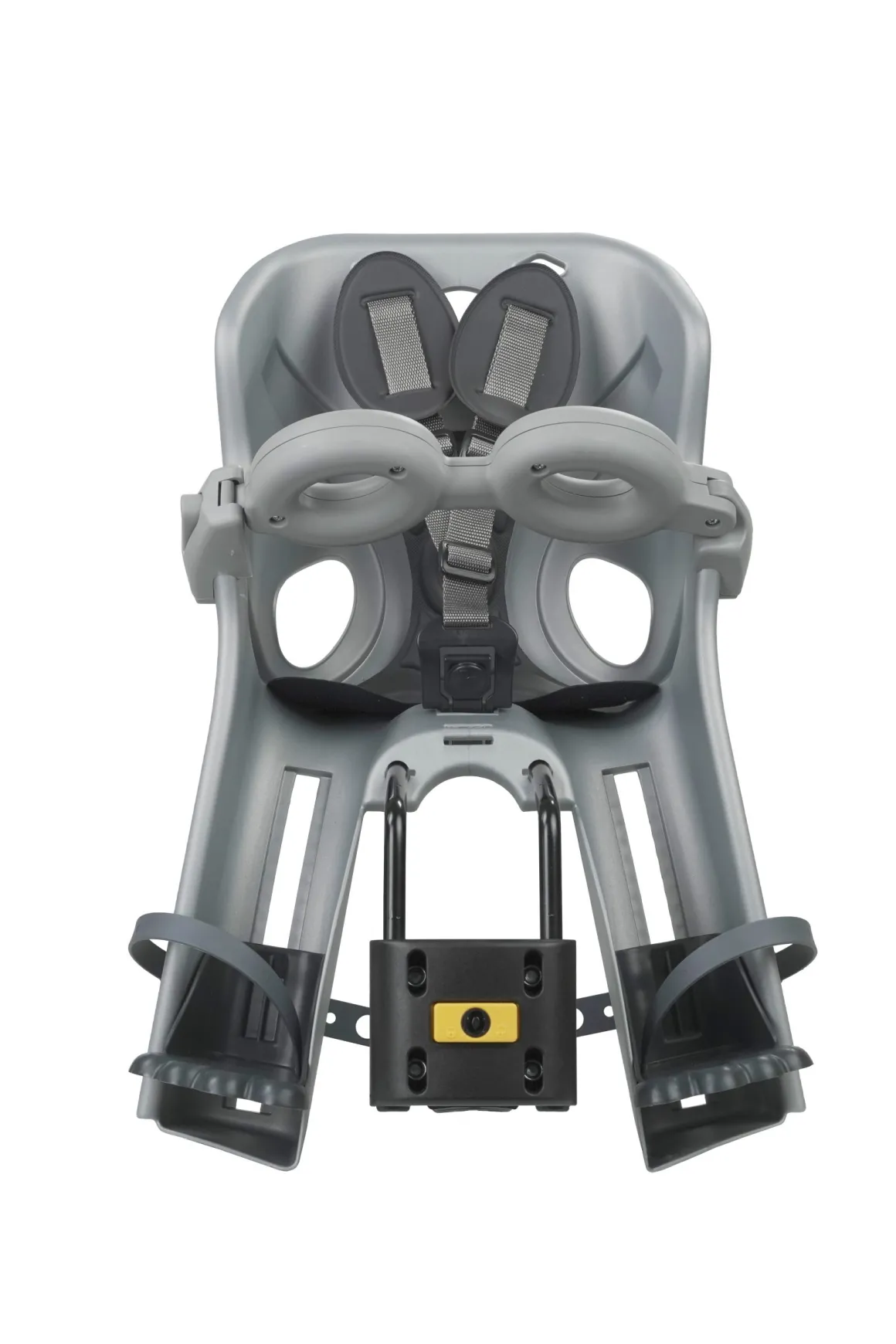 Seggiolino bici anteriore freccia b-fix silver luxe
