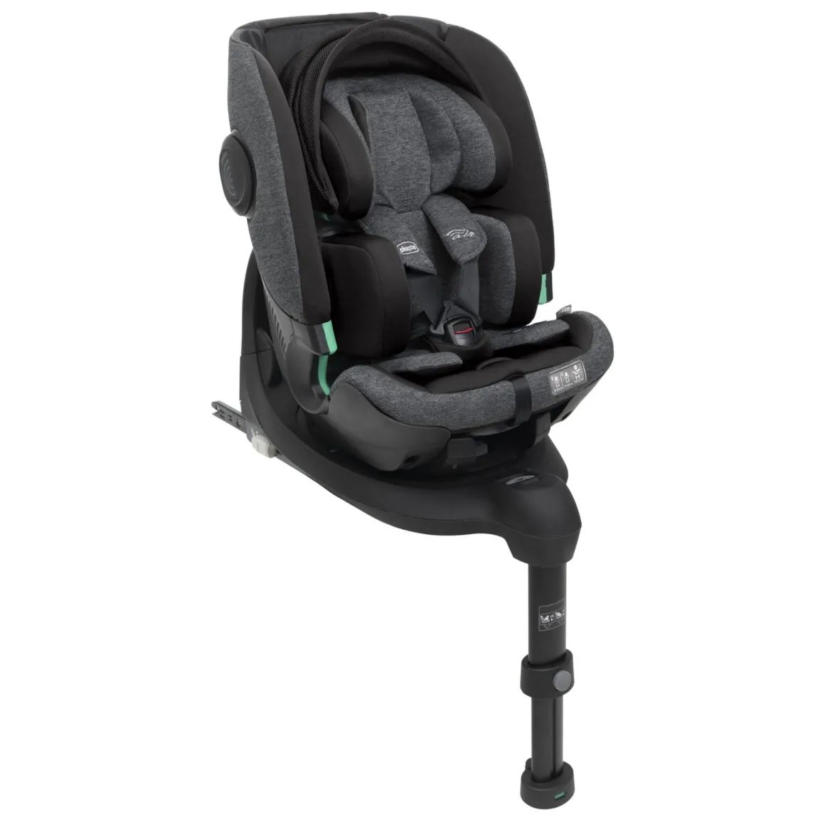 Seggiolino bi-seat con base full 360 (40-150 cm) black – chicco