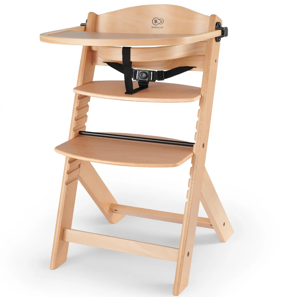 Seggiolone pappa enock natural wood – kinderkraft