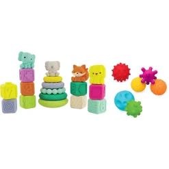 Set ball blocks & activity playset – costruzioni e giochi interattivi per bambini – b-kids – 6m+