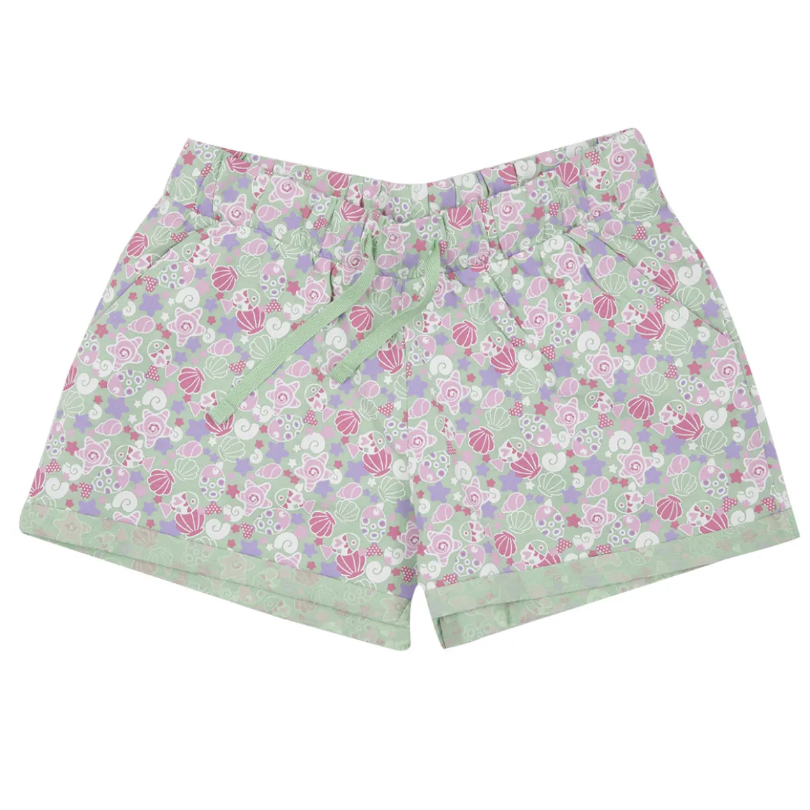 Short jersey bimba verde “mare”