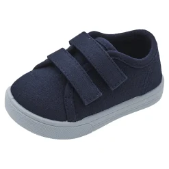Sneaker bimbo con doppio strappo