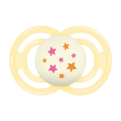 Succhietti perfect night 16+m silicone bio-circolare conf. singola giallo – mam