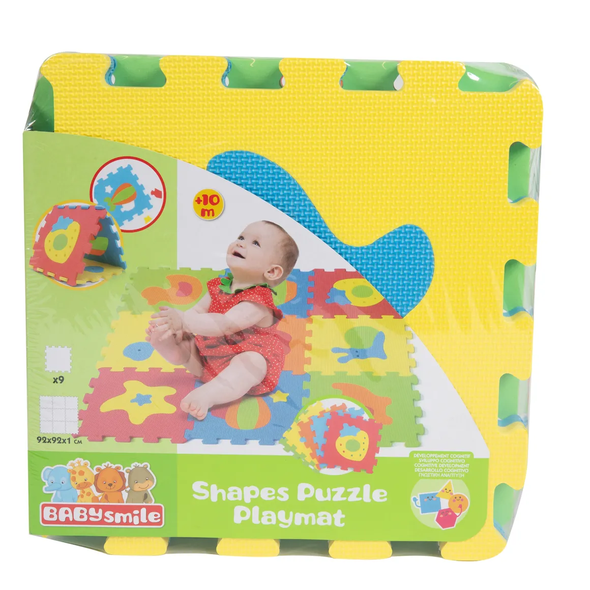 Tappeto puzzle animali 9pcs