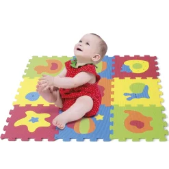 Tappeto puzzle animali 9pcs