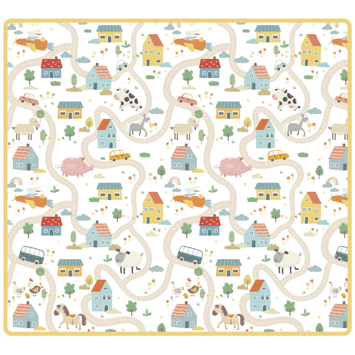 Tappetone double face 180×200 cm – morbido e sicuro per bambini