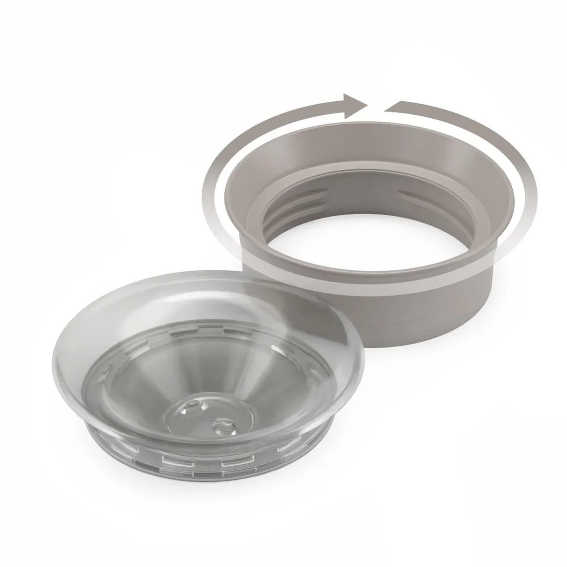 Tazza perfect x 360 12m+ grigia – chicco