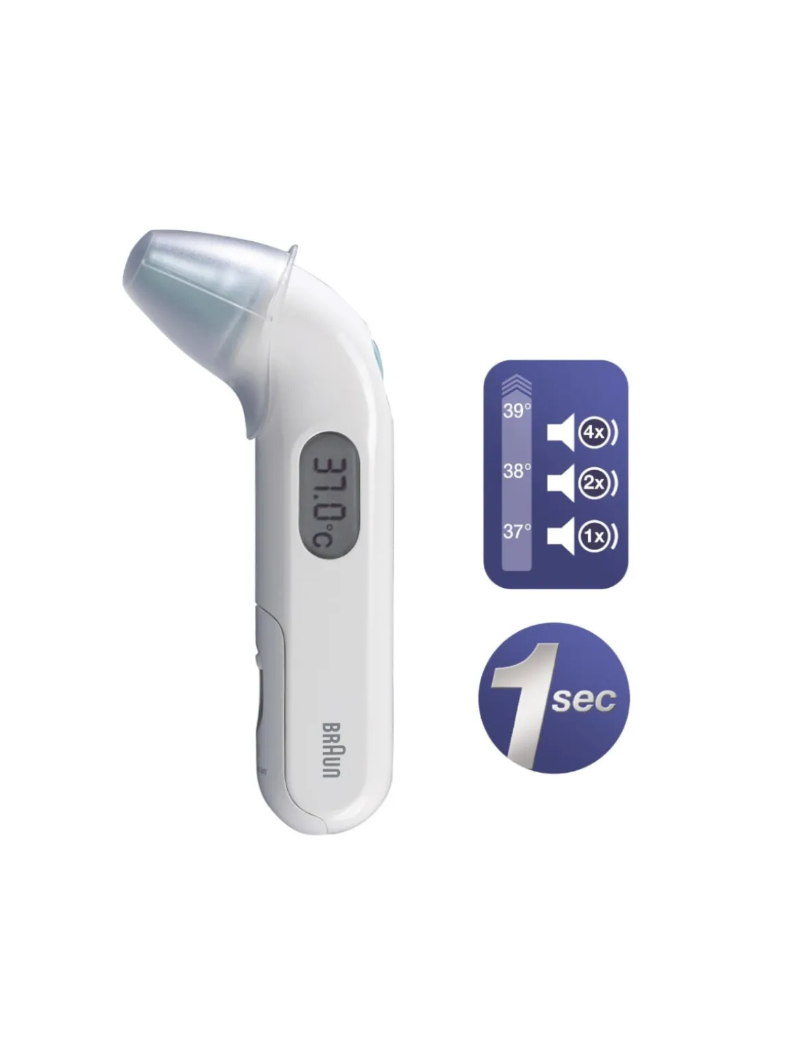 Termometro auricolare infrarossi thermoscan 3