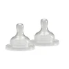Tettarella collo largo silicone flusso pappa 2 pz