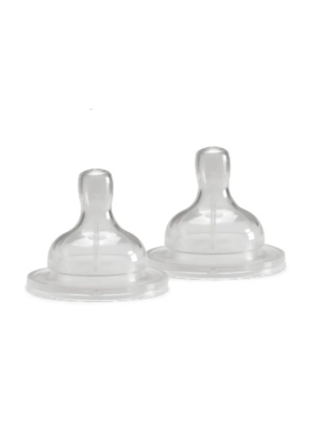 Tettarella collo largo silicone flusso pappa 2 pz