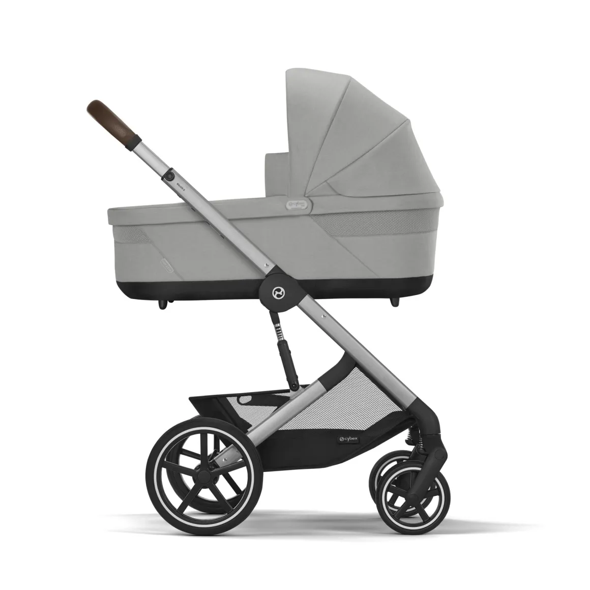 Trio balios s lux slv stone grey nav cots cloudg pls stone grey+adatt. – cybex