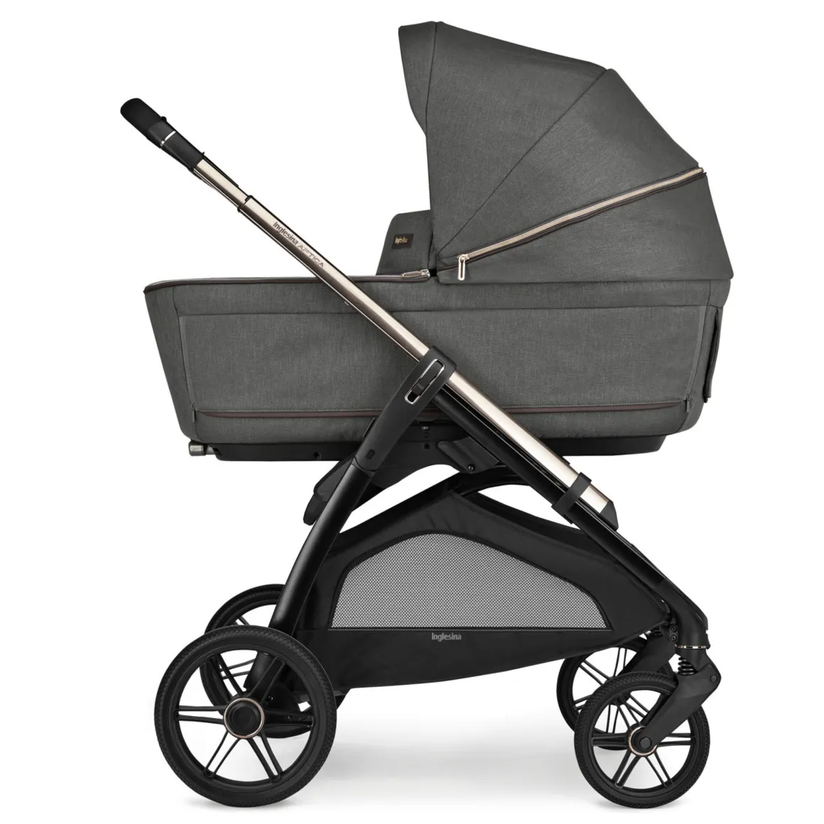 Trio system4 aptica drw velvet grey + telaio palladio – inglesina