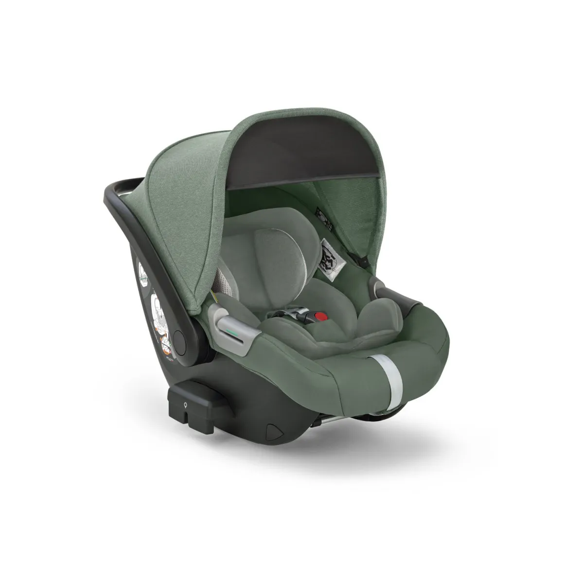 Trio system4 electa darwin – murray green + telaio total black – inglesina