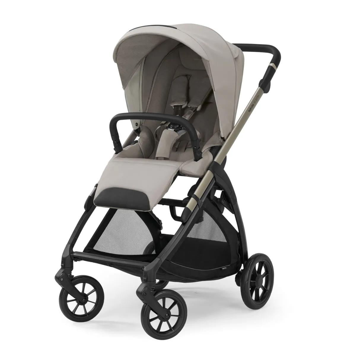 Trio system4 electa darwin recline – battery beige + telaio iridio black – inglesina