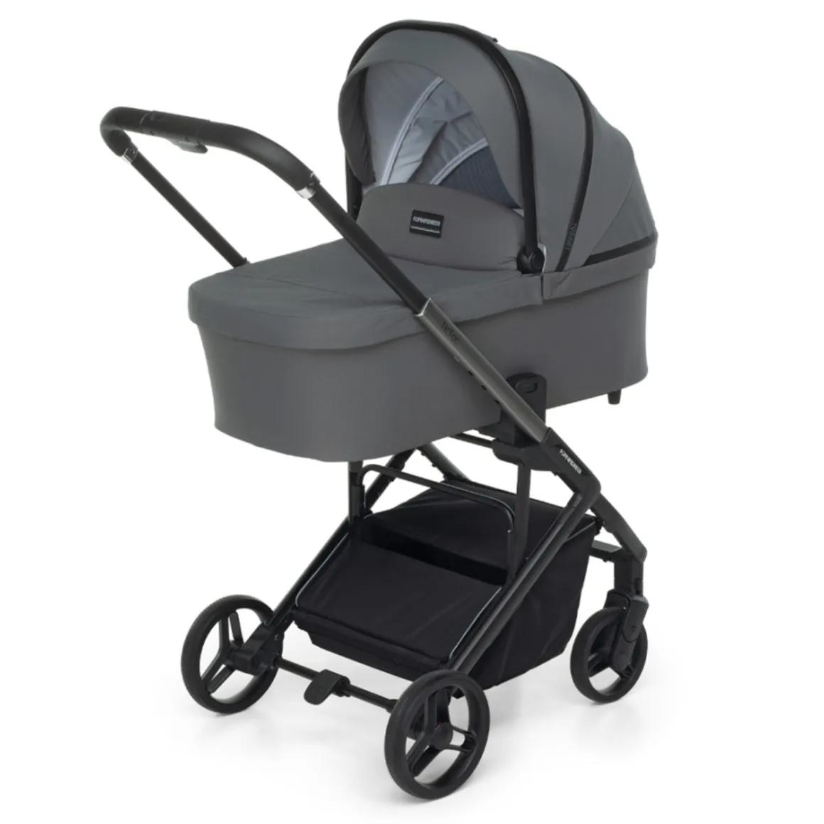 Trio tictoc stone + seggiolino rek black+ adattatore – foppapedretti