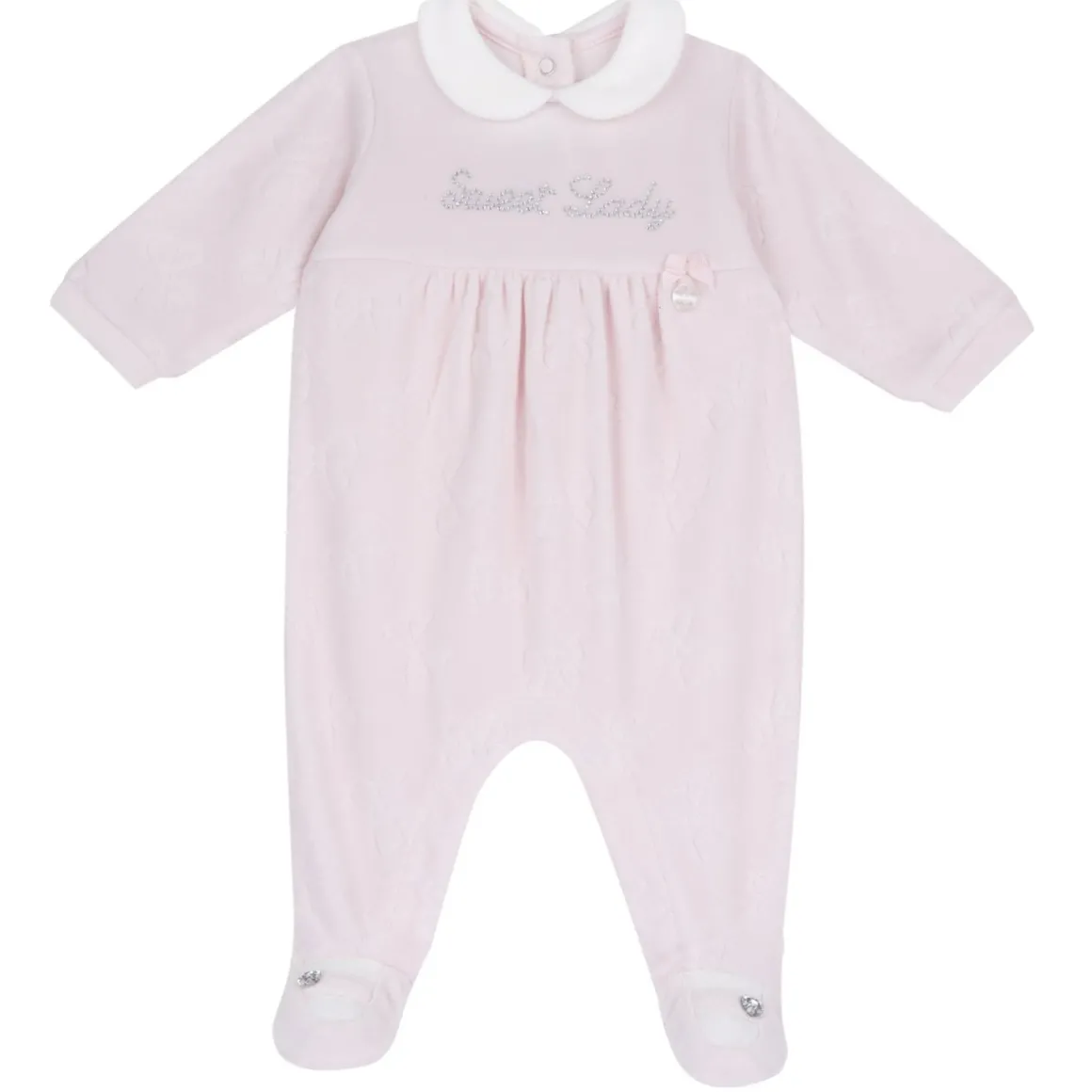 Tutina aperta entrogamba con scritta sweet lady – chicco